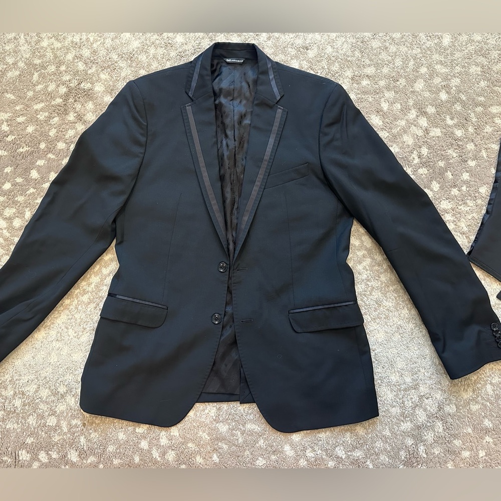 Dolce and Gabbana Tuxedo Jacket. Italian Size 52